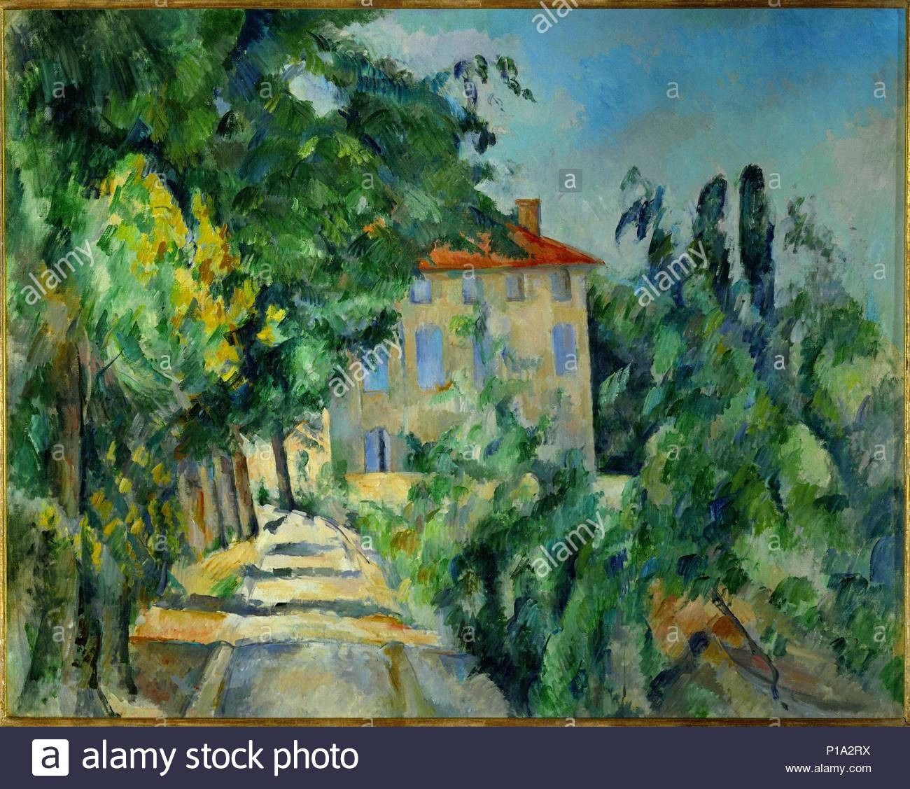 25 Famous Cezanne Blue Vase 2024 free download cezanne blue vase of 1839 1887 stock photos 1839 1887 stock images alamy with maison au toit rouge house with a red roof 1887 90 canvas