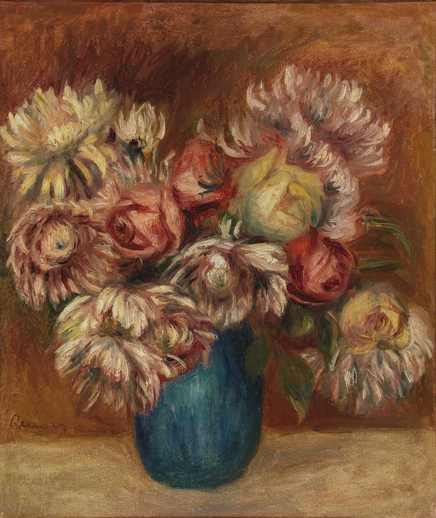 25 Famous Cezanne Blue Vase 2024 free download cezanne blue vase of barnes collection online pierre auguste renoir flowers in a green for flowers in a green vase fleurs dans un vase vert