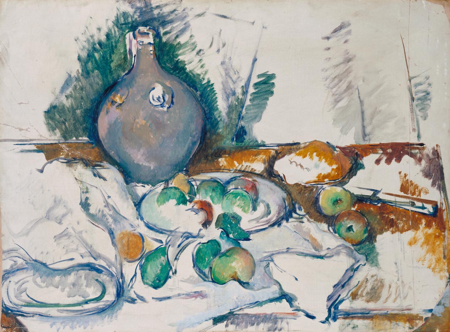 25 Famous Cezanne Blue Vase 2024 free download cezanne blue vase of still life art term tate for paul cazanne still life with water jug c 1892 3