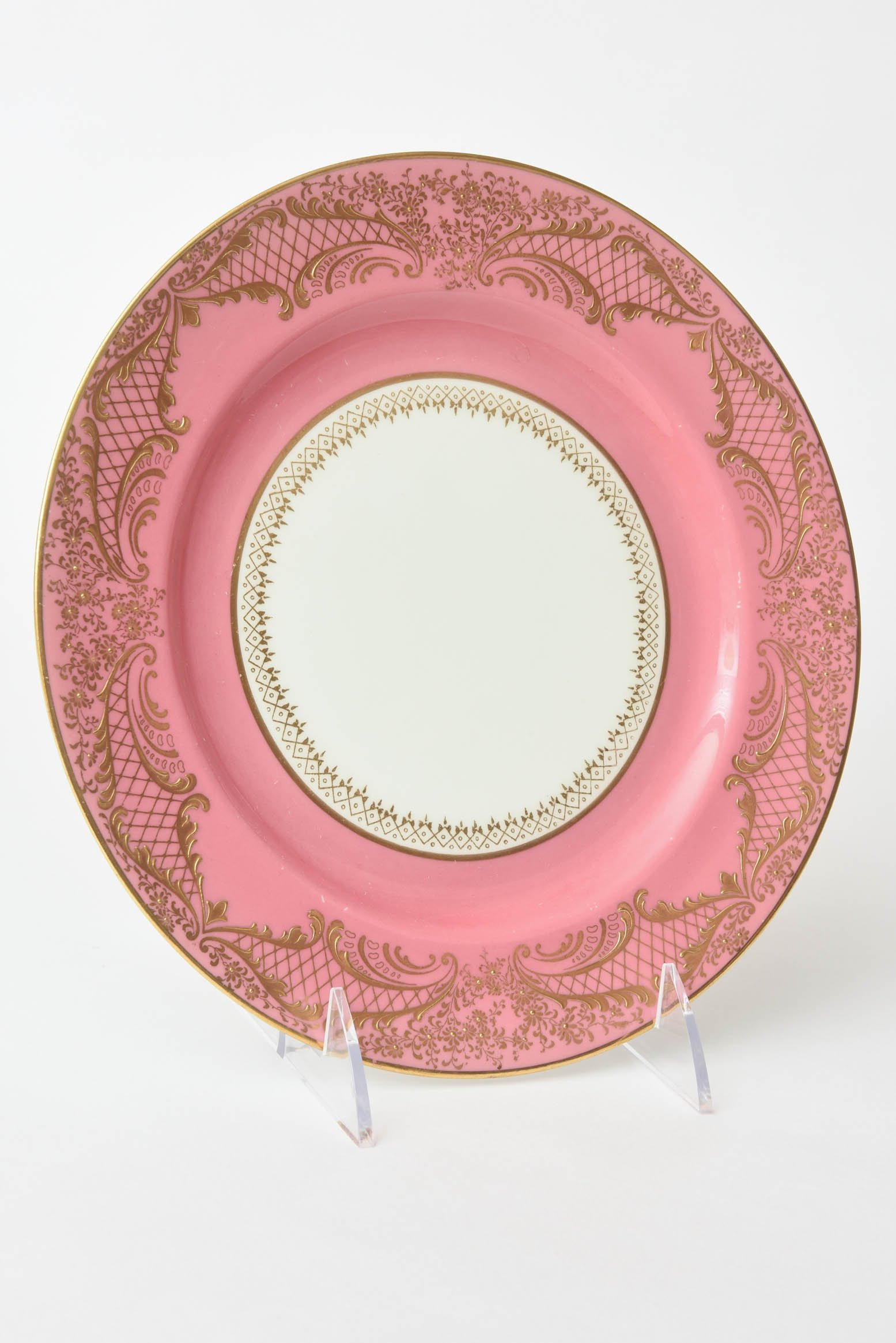 13 Perfect Chinese Rose Medallion Vase 2024 free download chinese rose medallion vase of 12 pink and heavily gilded antique english dessert plates custom with regard to 12 pink and heavily gilded antique english dessert plates custom ordered at 1st