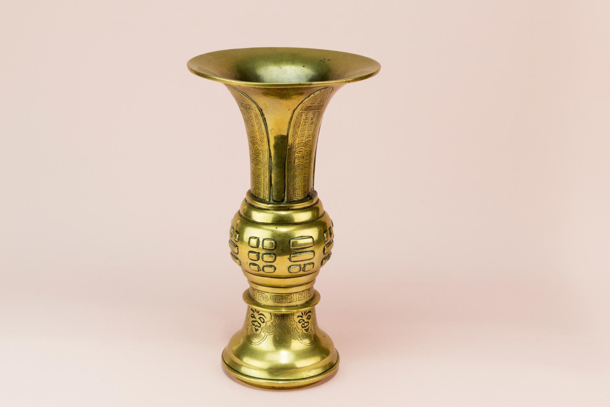 28 Fabulous Chinese Vase with Lid 2024 free download chinese vase with lid of 2 gu shaped brass vases chinese 19th century late 19th century pertaining to 2 gu shaped brass vases chinese 19th century