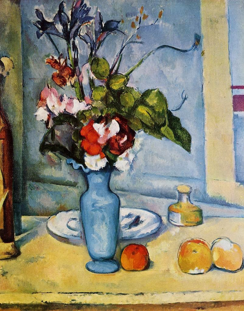 20 Fashionable Claude Monet Vase Of Flowers 2024 free download claude monet vase of flowers of art artists paul cazanne part 10 intended for paul cazanne 1889 90 the blue vase oil on canvas 61 x 50 cm musae dorsay paris