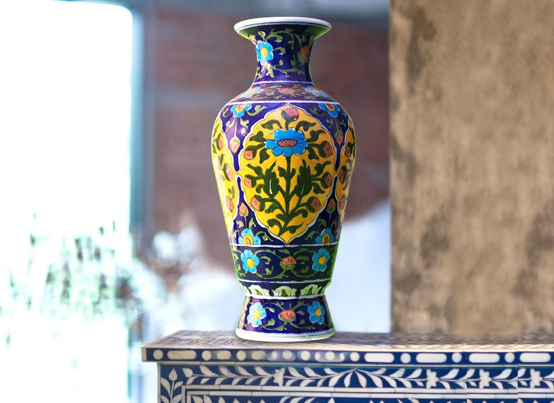 27 Amazing Cobalt Blue Vase Vintage 2024 free download cobalt blue vase vintage of antique vase online small decorative glass vases from craftedindia for decorative flower vase