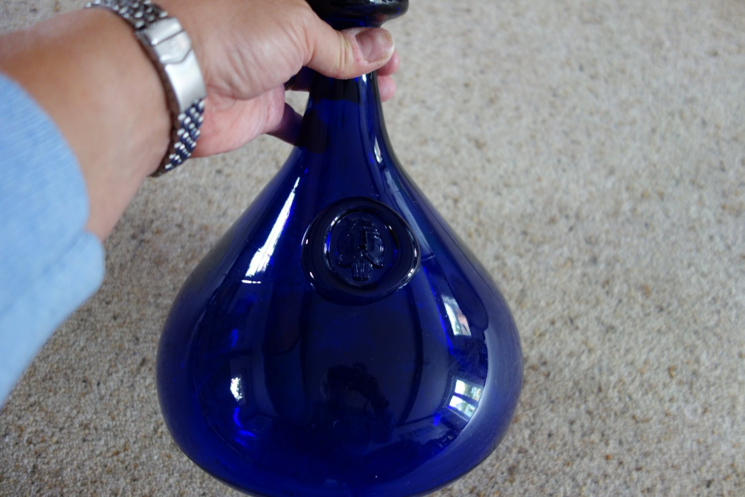 15 Lovely Cobalt Blue Vases Wedding 2024 free download cobalt blue vases wedding of fat viking holmegaard carafe by ole winther in colbalt blue etsy regarding dc29fc294c28ezoom