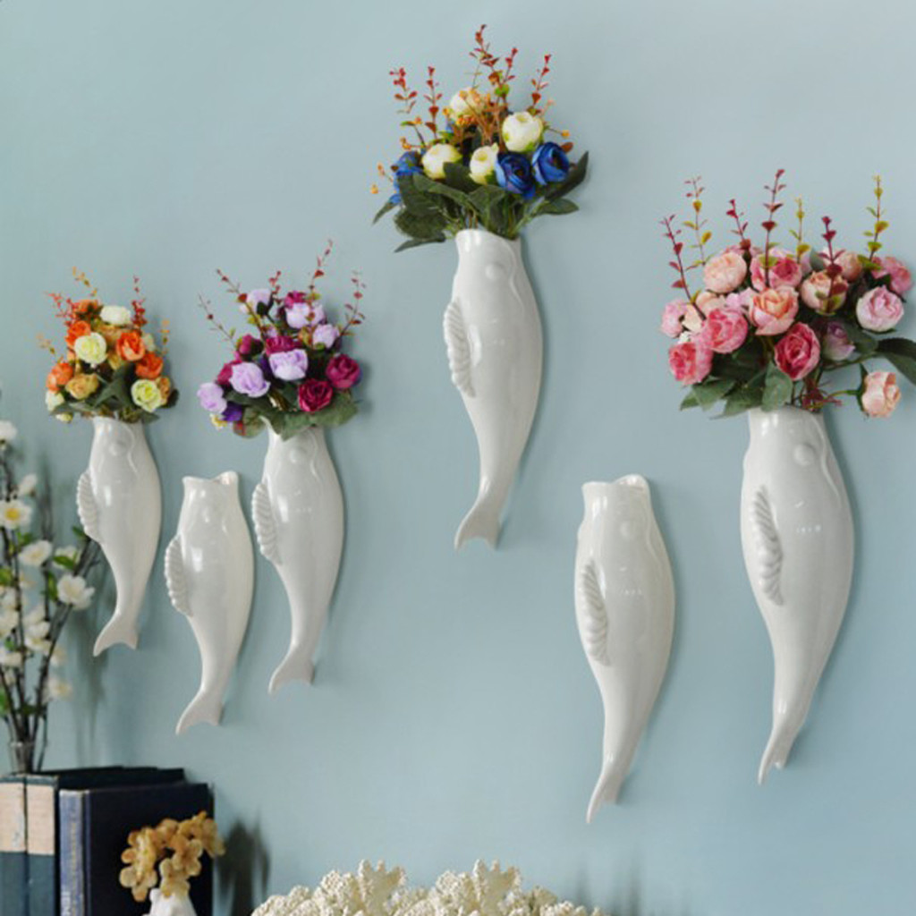 27 Popular Cone Shaped Wall Vase 2024 free download cone shaped wall vase of aliexpress com buy fish ceramic wall hanging plant vase mural for inside aliexpress com buy fish ceramic wall hanging plant vase mural for hotel cafe decoration styl