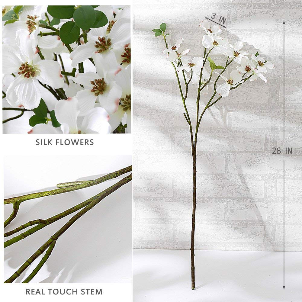 13 Fabulous Cotton Stems In Glass Vase 2024 free download cotton stems in glass vase of amazon com yiliyajia 2pcs artificial dogwood blossom silk flowers regarding amazon com yiliyajia 2pcs artificial dogwood blossom silk flowers bridal flowers bou