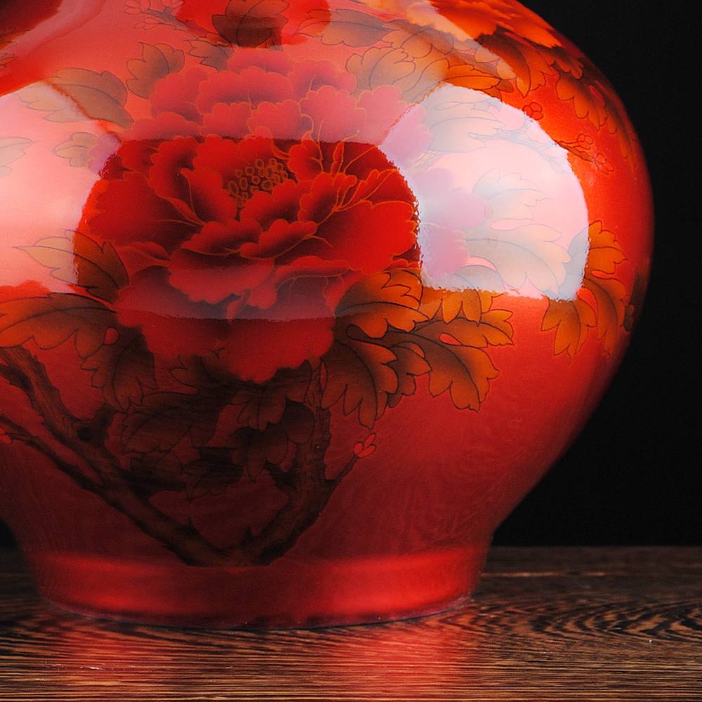 17 Wonderful Crystal Trumpet Vase 2024 free download crystal trumpet vase of chinese style crystal glaze ceramic red peony vase porcelain vases inside chinese style crystal glaze ceramic red peony vase porcelain vases for artificial flower dec