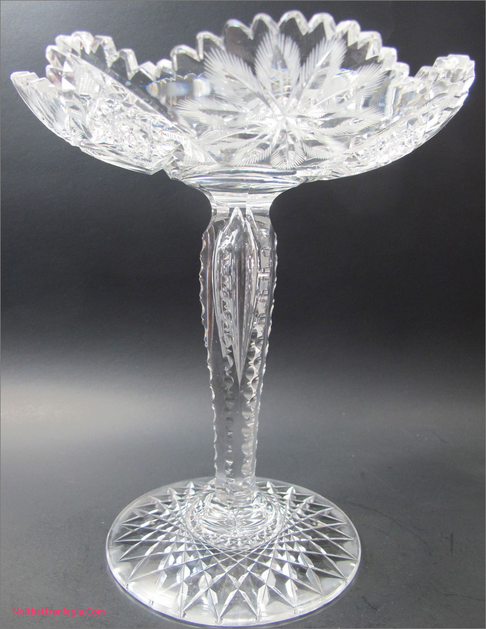 22 Amazing Crystal Vase Patterns 2024 free download crystal vase patterns of 20 cut glass antique vase noithattranlegia vases design in fering this abp antique cut glass pote from the american brilliant period 1886 1916 9 5