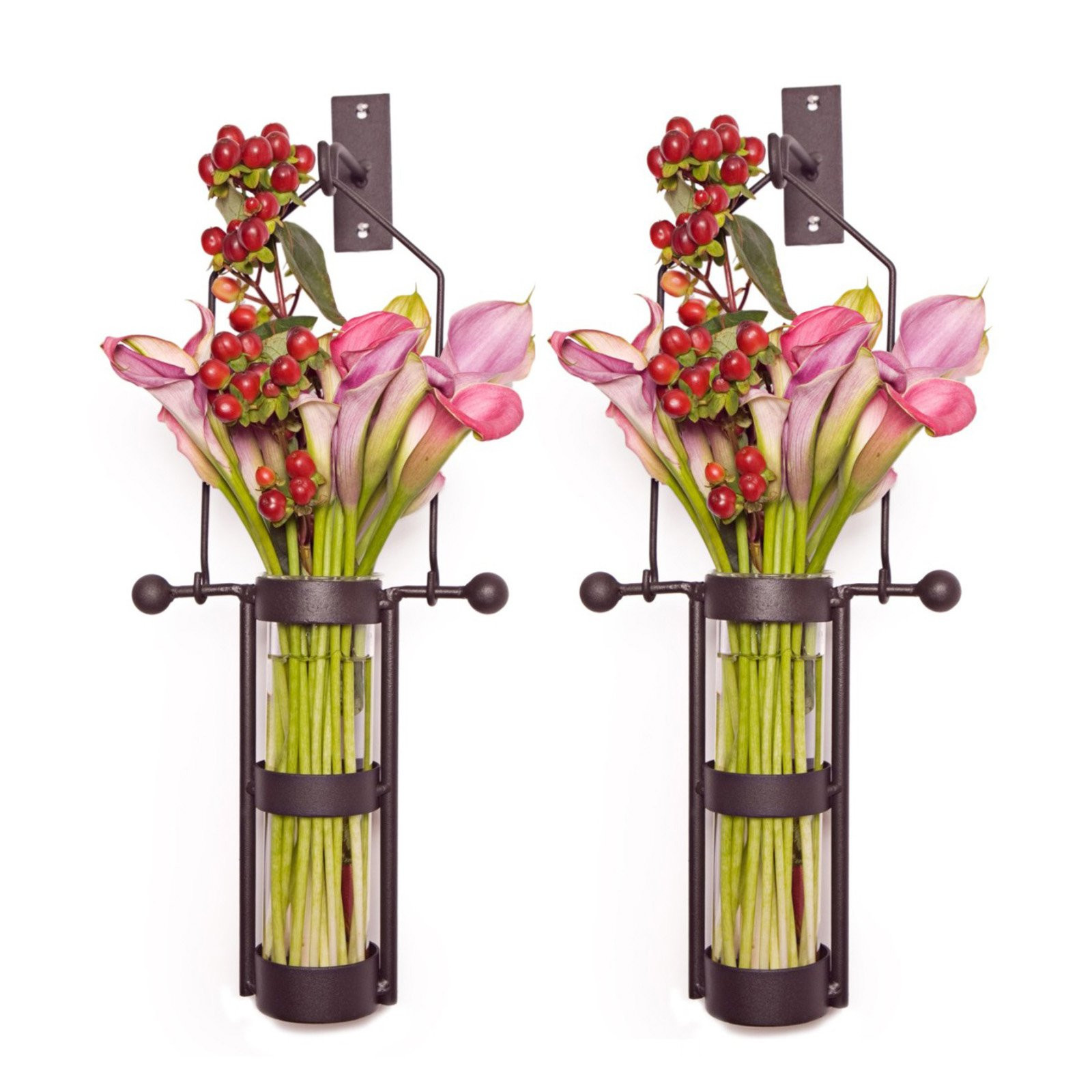 25 Lovable Danya B Vases 2024 free download danya b vases of danya b wall mount hanging cylinder vase with metal cradle and hook inside danya b wall mount hanging cylinder vase with metal cradle and hook set of 2 walmart com