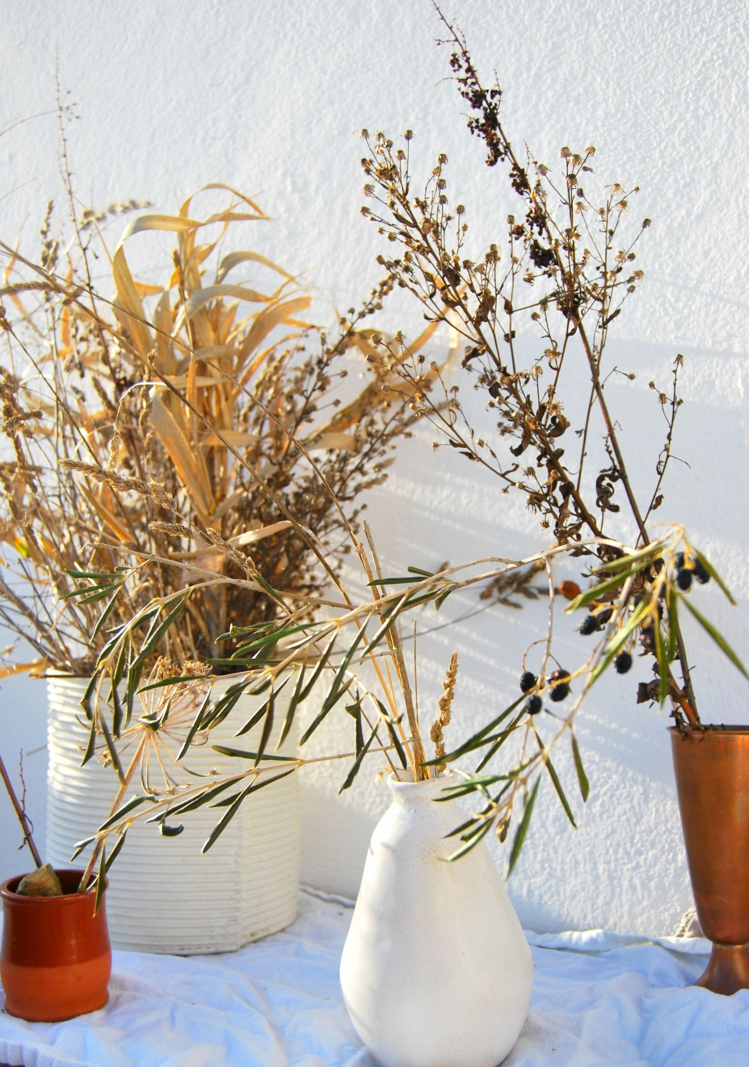 15 Lovely Decorative Branches for Vases 2024 free download decorative branches for vases of dried flowers 7 ideas for grasses seedpods and branches in here ive put dried grasses and olive branches in modern ceramic vases by local