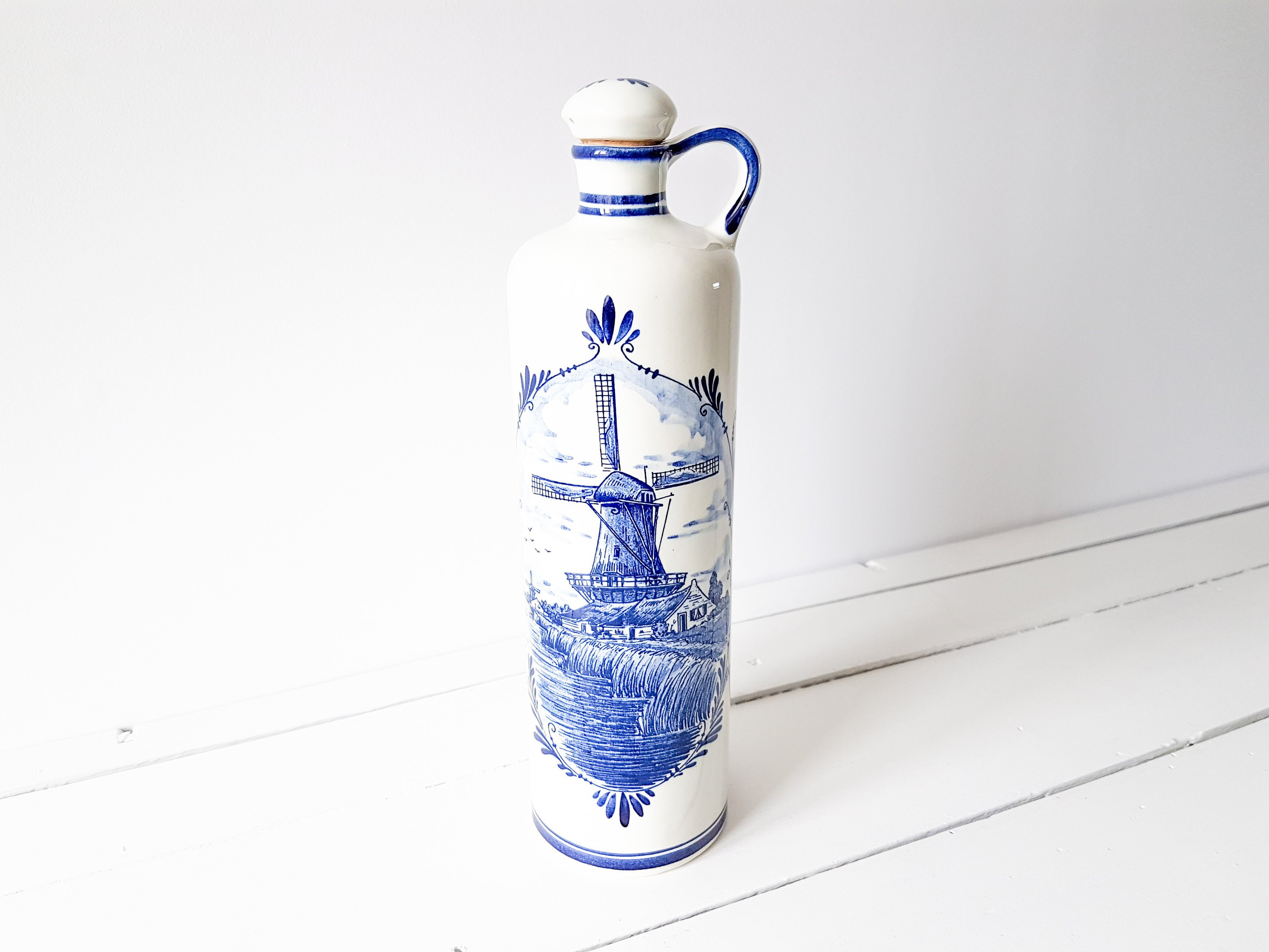 12 attractive Delft Blue Vase 2024 free download delft blue vase of delft porslin vrde image is loading vintage delft vase delftware intended for vintage delft blue jug with cork stopper handmade holland vintage gin jug bols vintage potter