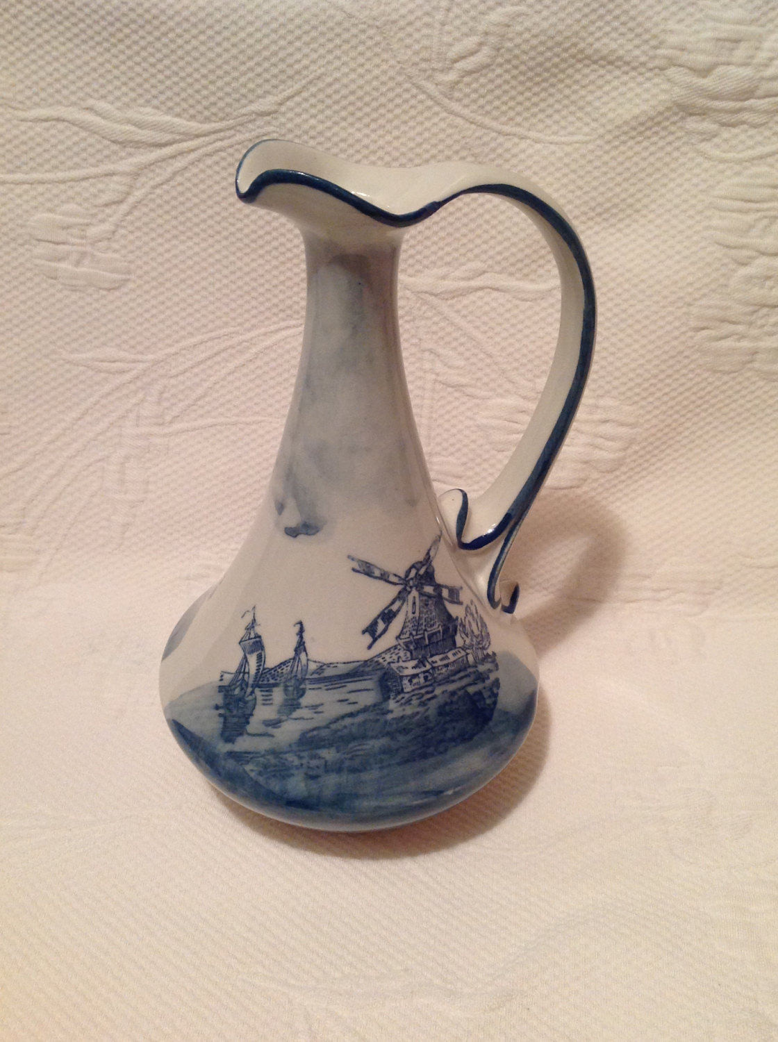 10 attractive Delft Holland Vase 2024 free download delft holland vase of deflt style windmill porcelain decanter pitcher vintage etsy with regard to dc29fc294c28ezoom