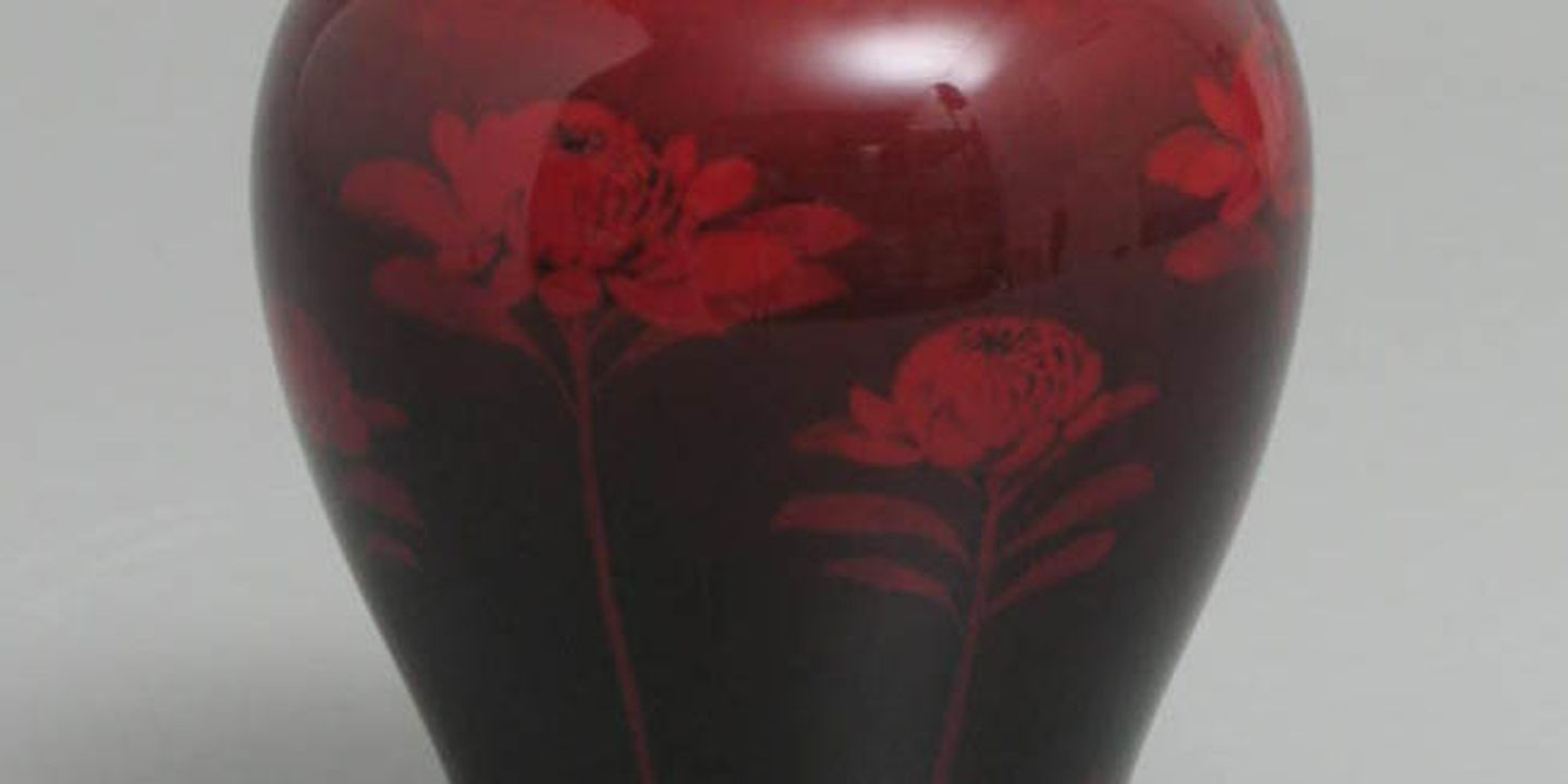 28 Awesome Doulton Burslem Vase 2024 free download doulton burslem vase of vase transfer printed earthenware rouge flambe glaze australian regarding vase transfer printed earthenware rouge flambe glaze australian waratah design royal doulton