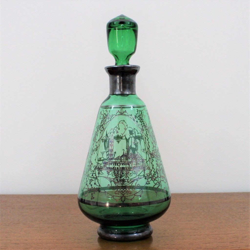 30 Spectacular Emerald Green Glass Vase 2024 free download emerald green glass vase of emerald green italian blown glass decanter and six glasses 1950s intended for emerald green italian blown glass decanter and six glasses 1950s mid century