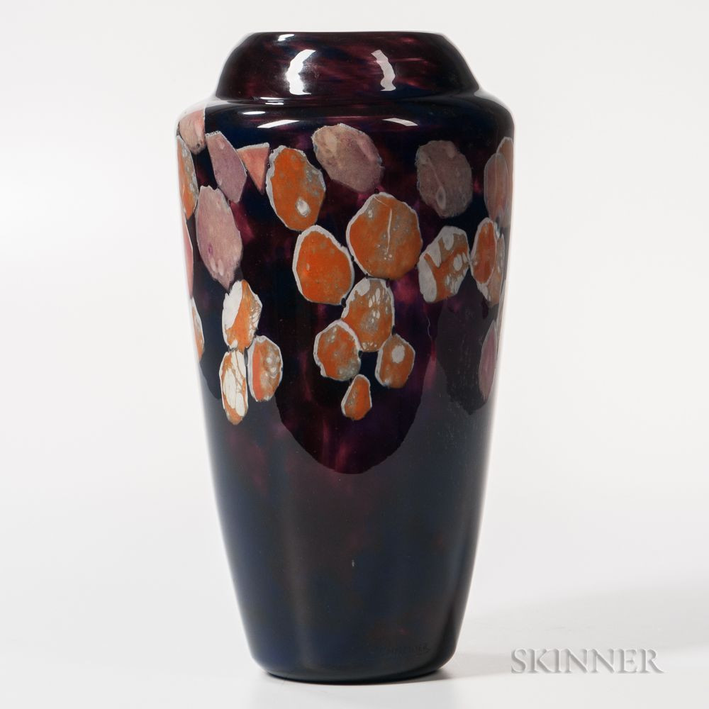 17 Amazing Emile Galle Vase 2024 free download emile galle vase of early schneider vase with amphora inside schneider art glass vase france 1917 32 auction 3112b lot