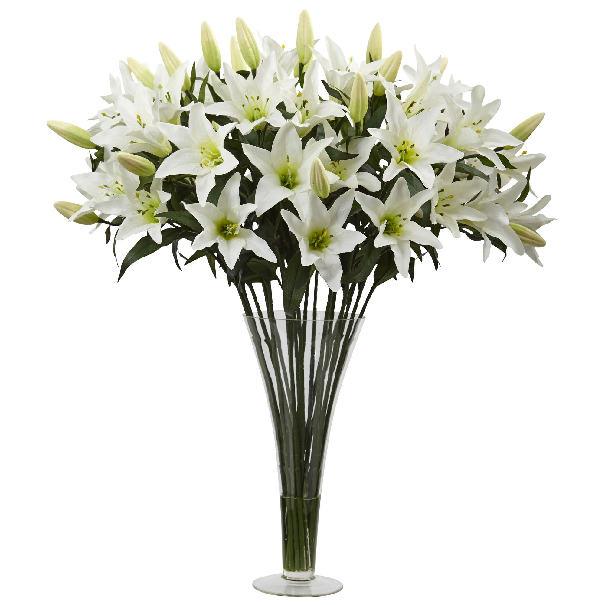 22 Awesome Fake Flowers In Clear Vase 2024 free download fake flowers in clear vase of lily arrangement with flared vase nearly natural this mix of with lily arrangement with flared vase nearly natural this mix of white lily blossoms and buds make