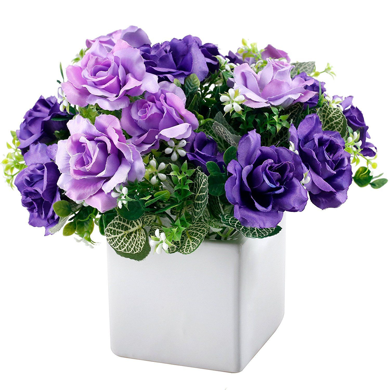 26 attractive Fake Plants for Vases 2024 free download fake plants for vases of artificial purple rose flower arrangement in 4 inch square white in artificial purple rose flower arrangement in 4 inch square white ceramic vase learn