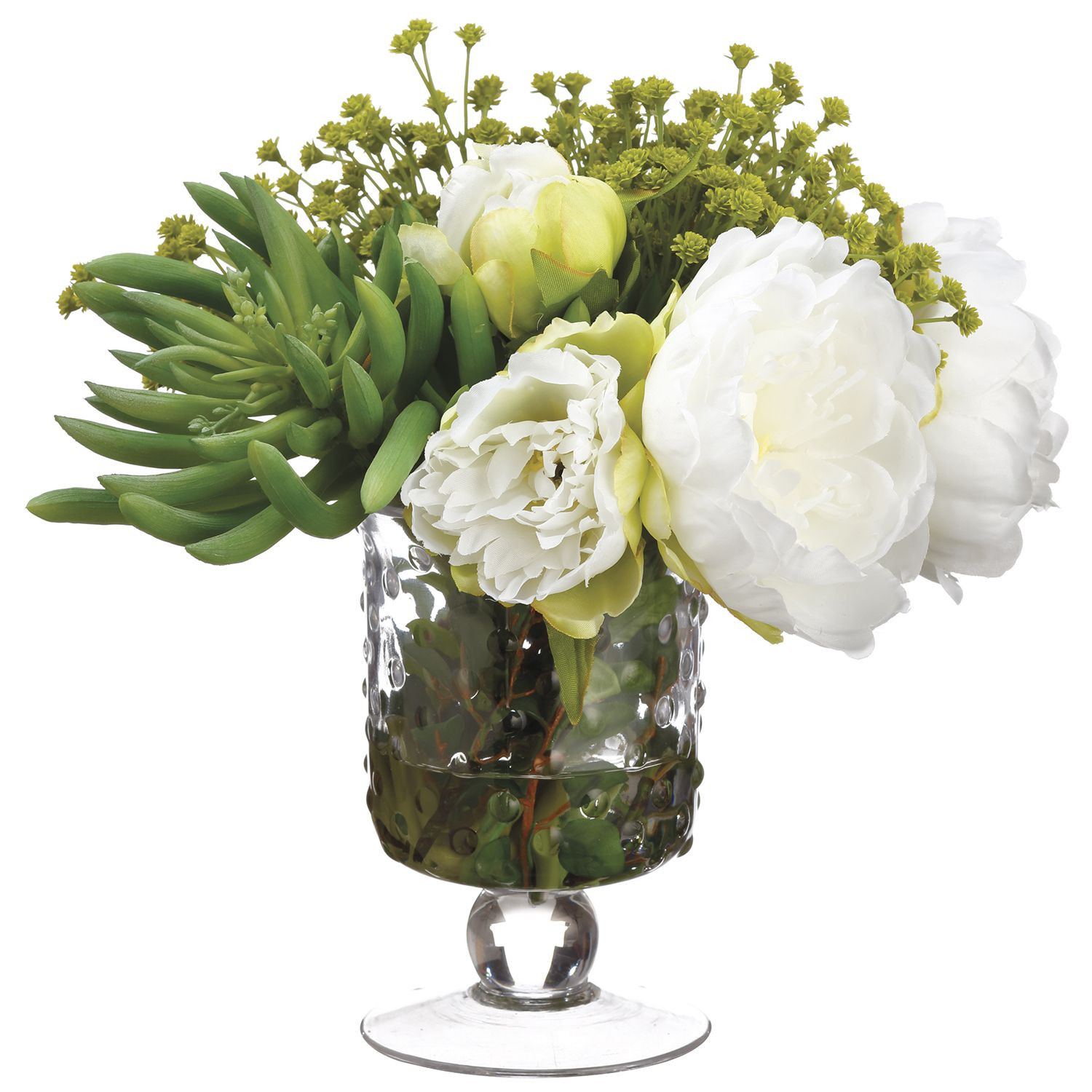 13 Recommended Faux Hydrangea Arrangement In Clear Glass Vase 2024 free download faux hydrangea arrangement in clear glass vase of faux peony aeonium babys breath arrangement in glass vase intended for 14f0d7211416fcafbfebb5e96d5d38e6