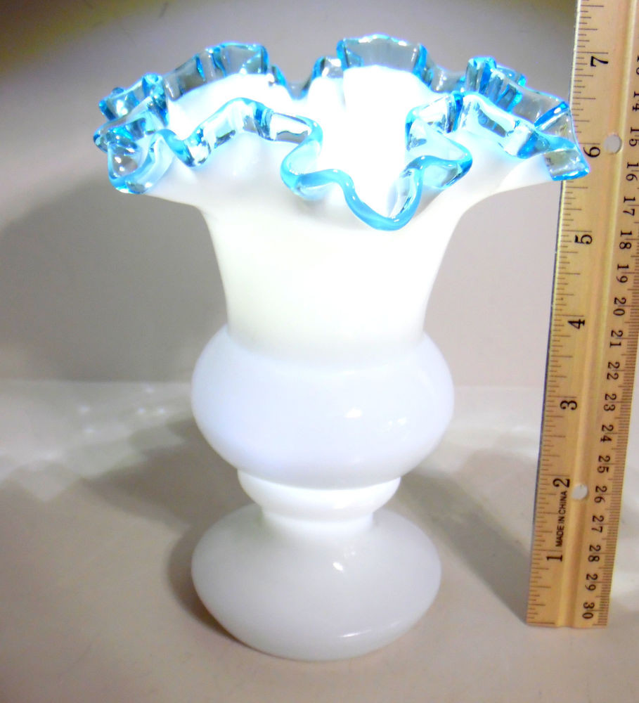 12 Lovable Fenton Art Glass Vases 2024 free download fenton art glass vases of vintage fenton aqua crest weil 7 vase double crimp pre logo ebay throughout s l1000