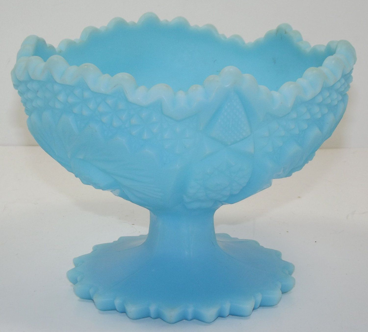 23 Popular Fenton Blue Glass Vase Antique 2024 free download fenton blue glass vase antique of amazon com vintage fenton light blue satin glass compote other throughout amazon com vintage fenton light blue satin glass compote other products everything