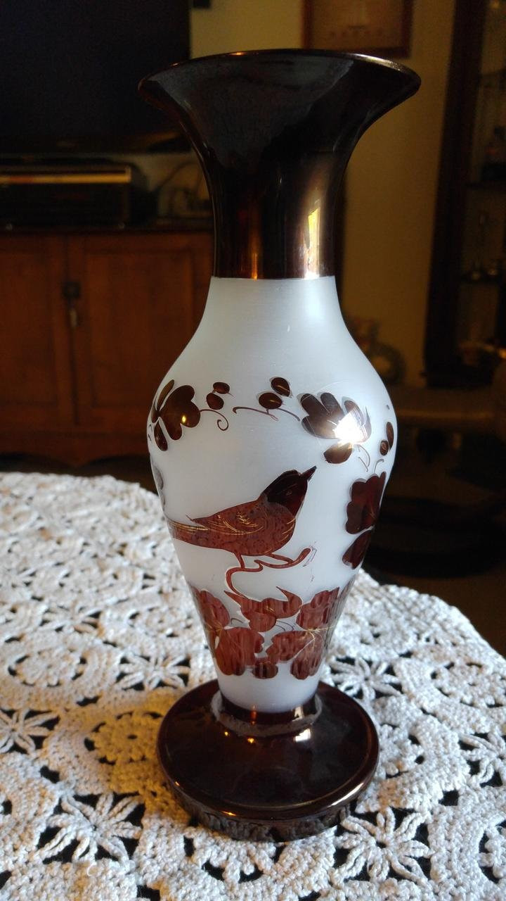 17 Spectacular Fenton Pink Glass Vase 2024 free download fenton pink glass vase of czech red glass vase bohemian glass with red bird and vine etsy throughout dc29fc294c28ezoom