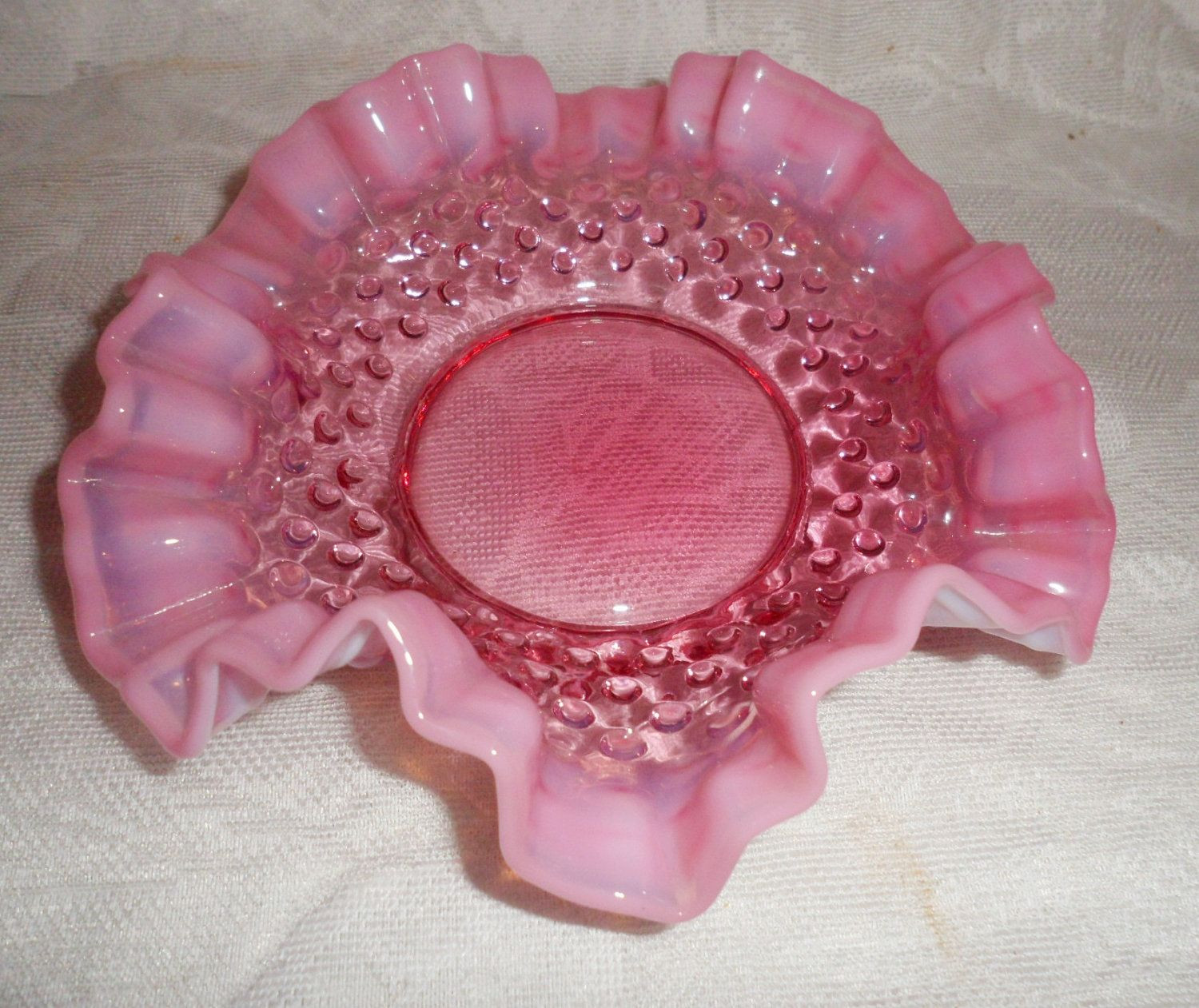 28 attractive Fenton Pink Vase 2024 free download fenton pink vase of vintage fenton cranberry opalescent hobnail glass bonbon dish with regard to vintage fenton cranberry opalescent hobnail glass bonbon dish crimped ruffled edge 15 00 via