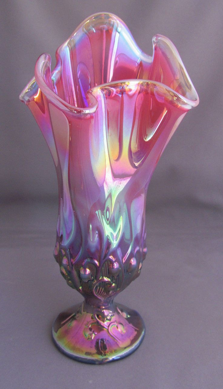 12 Nice Fenton Rose Vase 2024 free download fenton rose vase of 248 best fenton art glass images on pinterest fenton glassware throughout fenton plum opalescent lily of the valley pattern art glass swung vase