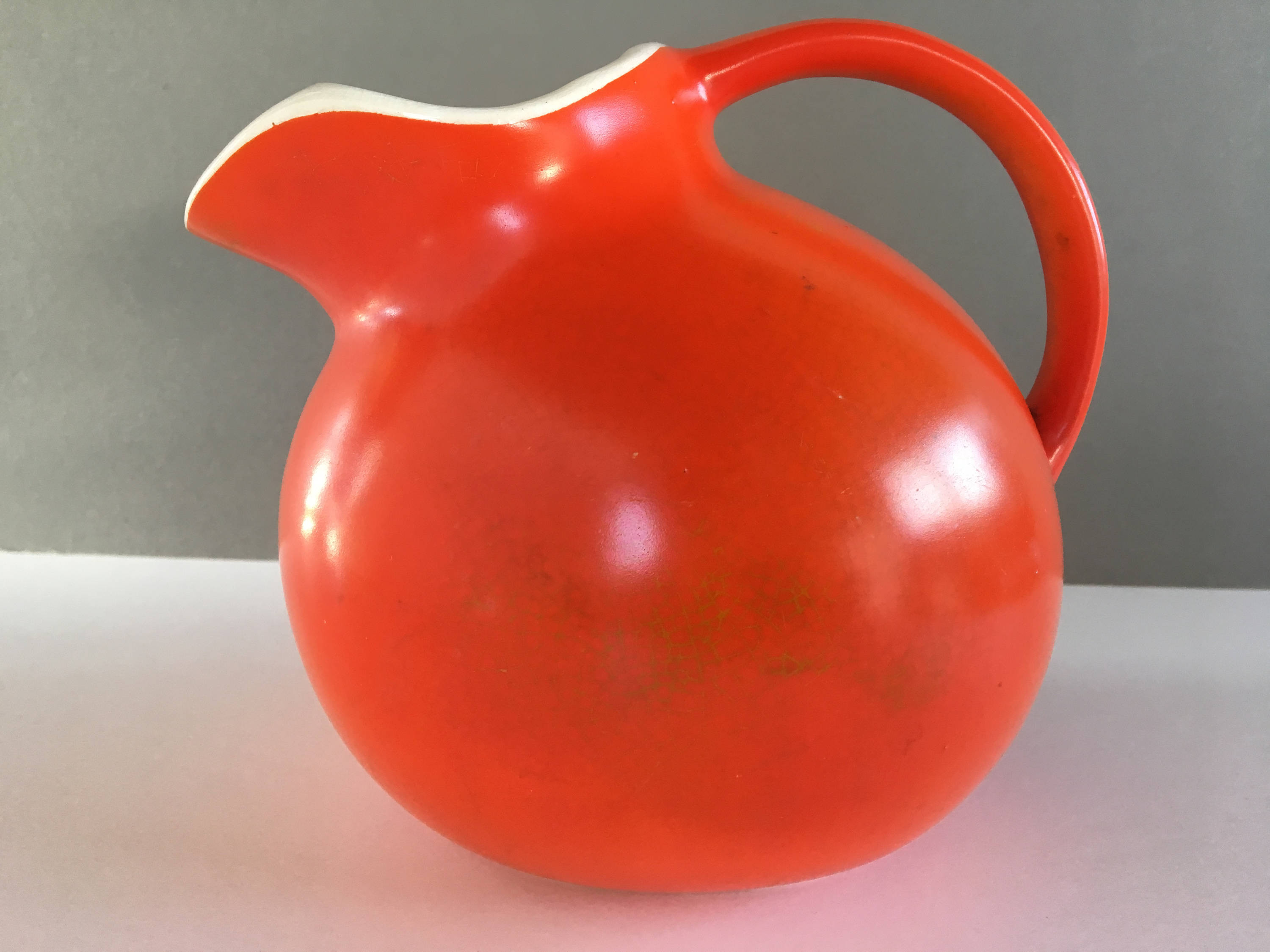 15 Unique Fiestaware Flower Vase 2024 free download fiestaware flower vase of vintage orange pitcher ceramic pitcher ball pitcher vintage etsy regarding image 3