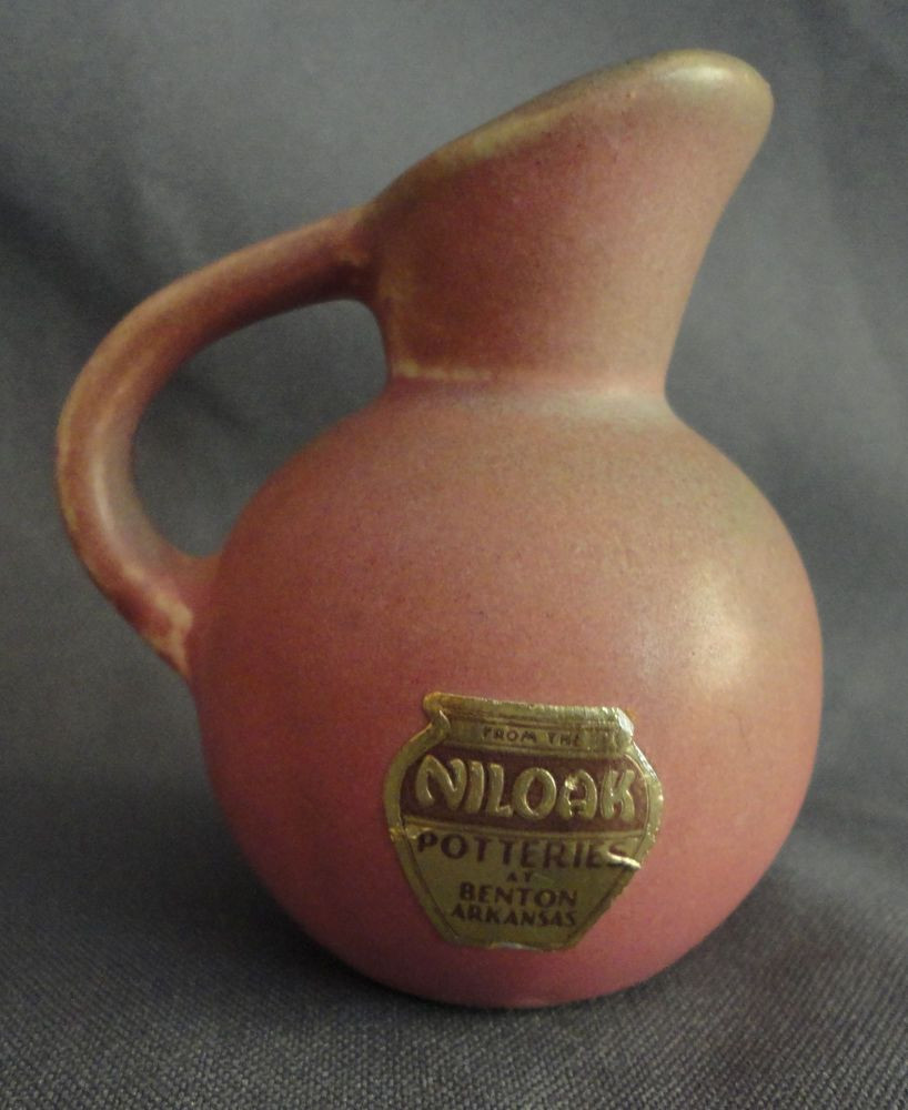 17 Fantastic Fiestaware Millennium Vase 2024 free download fiestaware millennium vase of vintage antique miniature pink pitcher niloak pottery w original throughout vintage antique miniature pink pitcher niloak pottery w original sticker