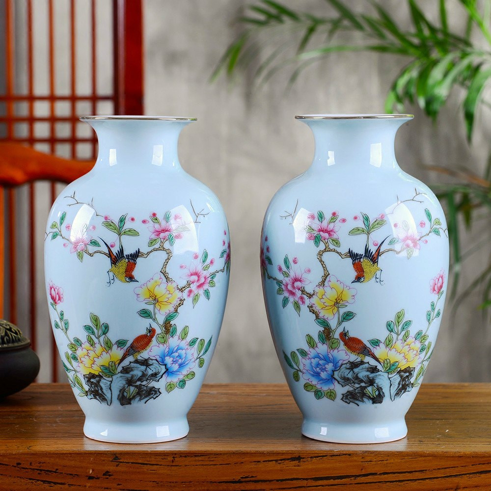 15 Lovely Floor Vase Set Of 2 2024 free download floor vase set of 2 of symmetrical vase antique ceramic vase flowers and birds patterns hat in symmetrical vase antique ceramic vase flowers and birds patterns hat covered jar ornament creat