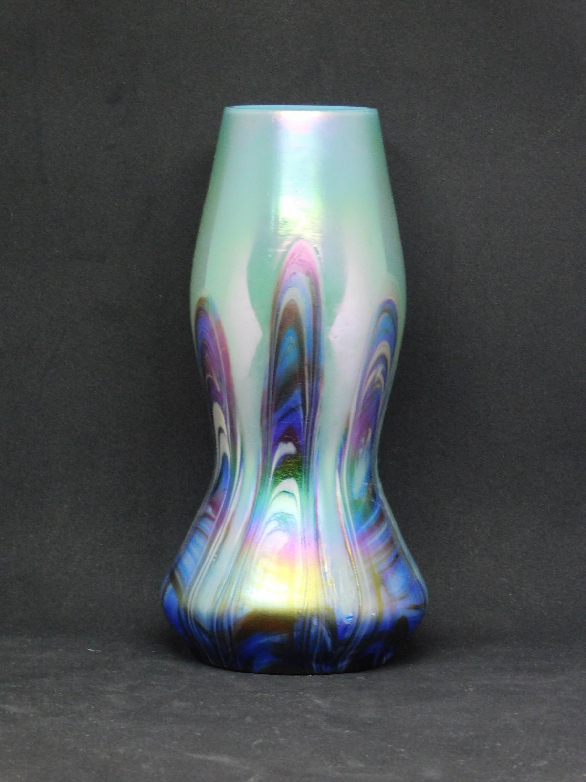 26 Spectacular Floral Fantasia Art Glass Vase 2024 free download floral fantasia art glass vase of kralik glass art nouveau vase circa 1900 1905 irredescent etsy for dc29fc294c28ezoom