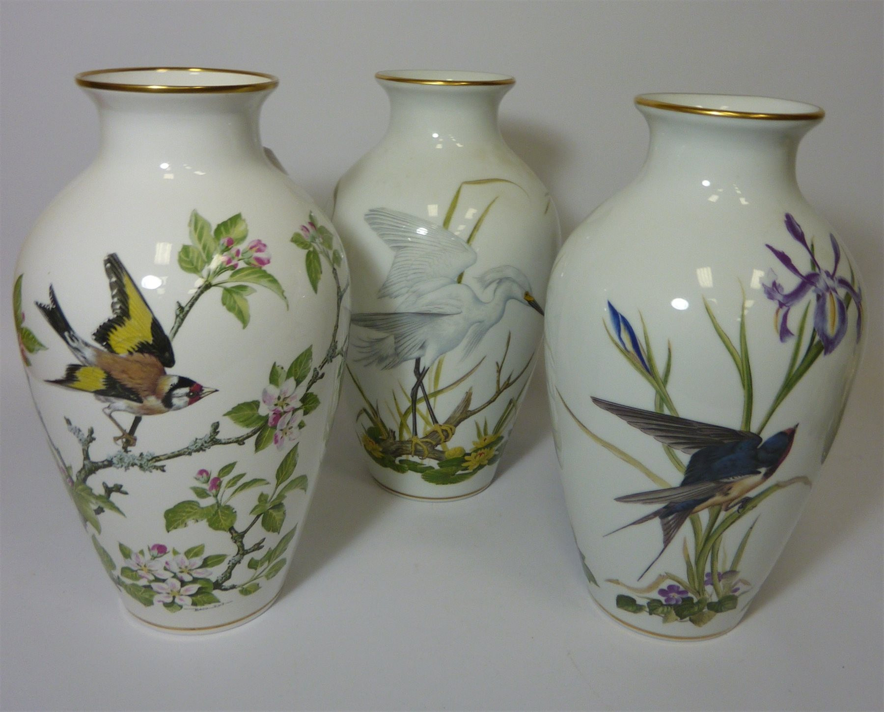 19 Cute Franklin Porcelain Woodland Bird Vase 2024 free download franklin porcelain woodland bird vase of three franklin porcelain vases decorated with birds the marshland regarding three franklin porcelain vases decorated with birds the marshland bird va