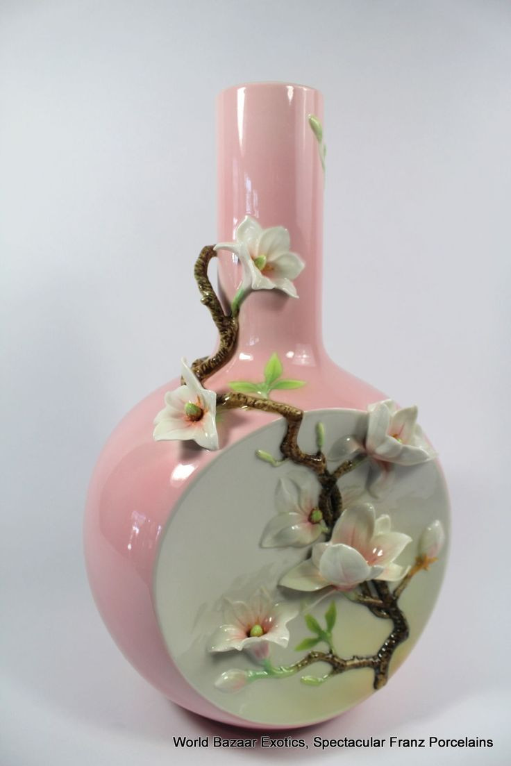 30 Wonderful Glass Cone Wall Vase 2024 free download glass cone wall vase of 3435 best cuadro images on pinterest vases ceramic art and ceramics pertaining to fz02418 franz porcelain magnolia flower edition 2000 spectacular ebay