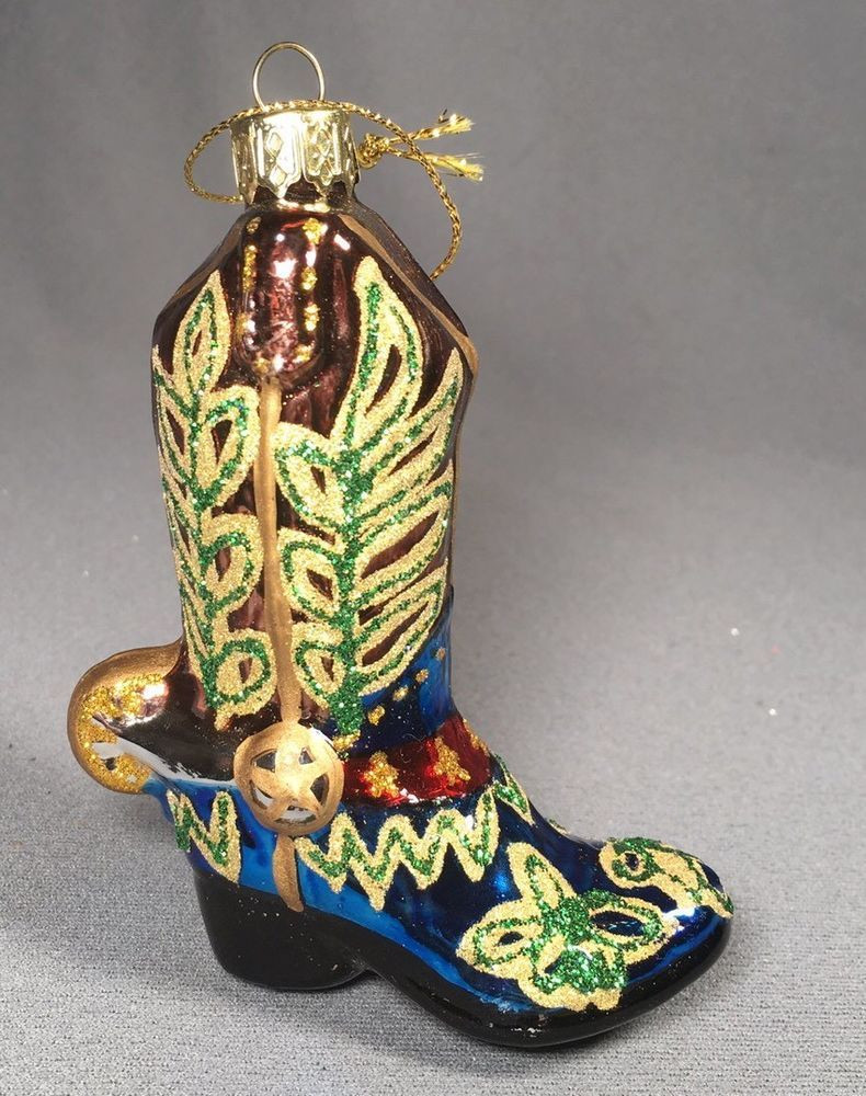 25 Famous Glass Cowboy Boot Vase 2024 free download glass cowboy boot vase of blown glass christmas ornament western boot 4 inches glass inside blown glass christmas ornament western boot 4 inches