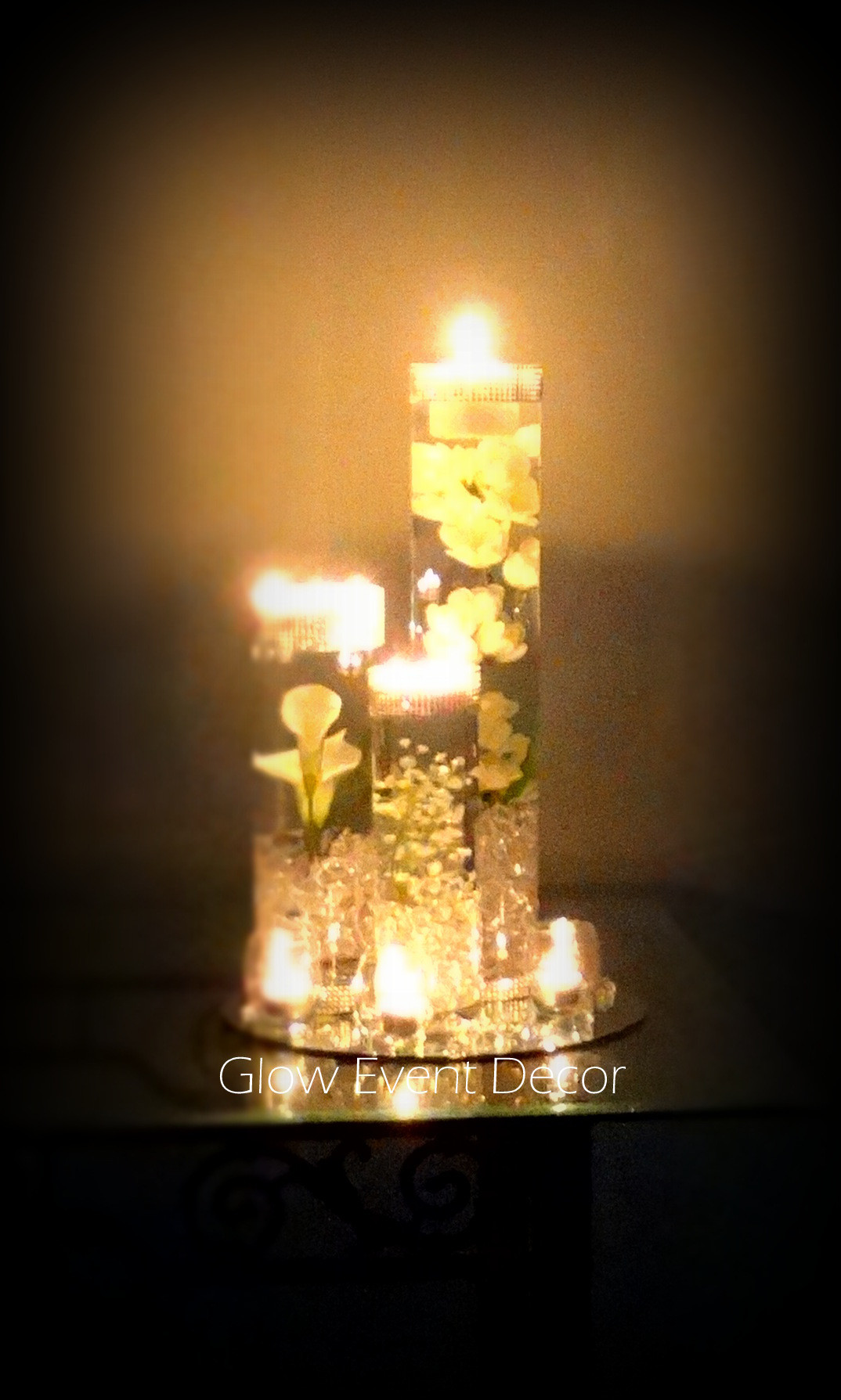 25 Cute Glass Cylinder Vases with Floating Candles 2024 free download glass cylinder vases with floating candles of led orchid cylinder vase glow event decor throughout cylinder vase trio submerged lillies gyp sophlia bablies breath crystal garland for bridal