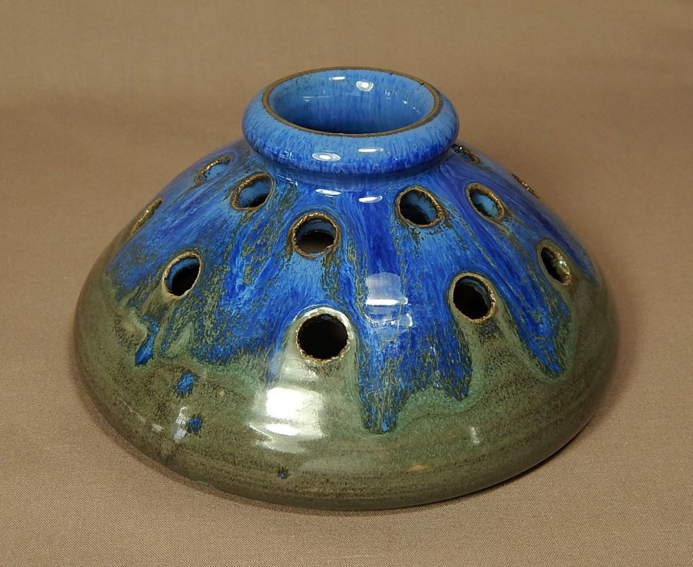 25 Great Glass Flower Frog Vase 2024 free download glass flower frog vase of shearwater pottery flower frog ja 2004 green blue glaze shearwater throughout shearwater pottery flower frog ja 2004 green blue glaze shearwater