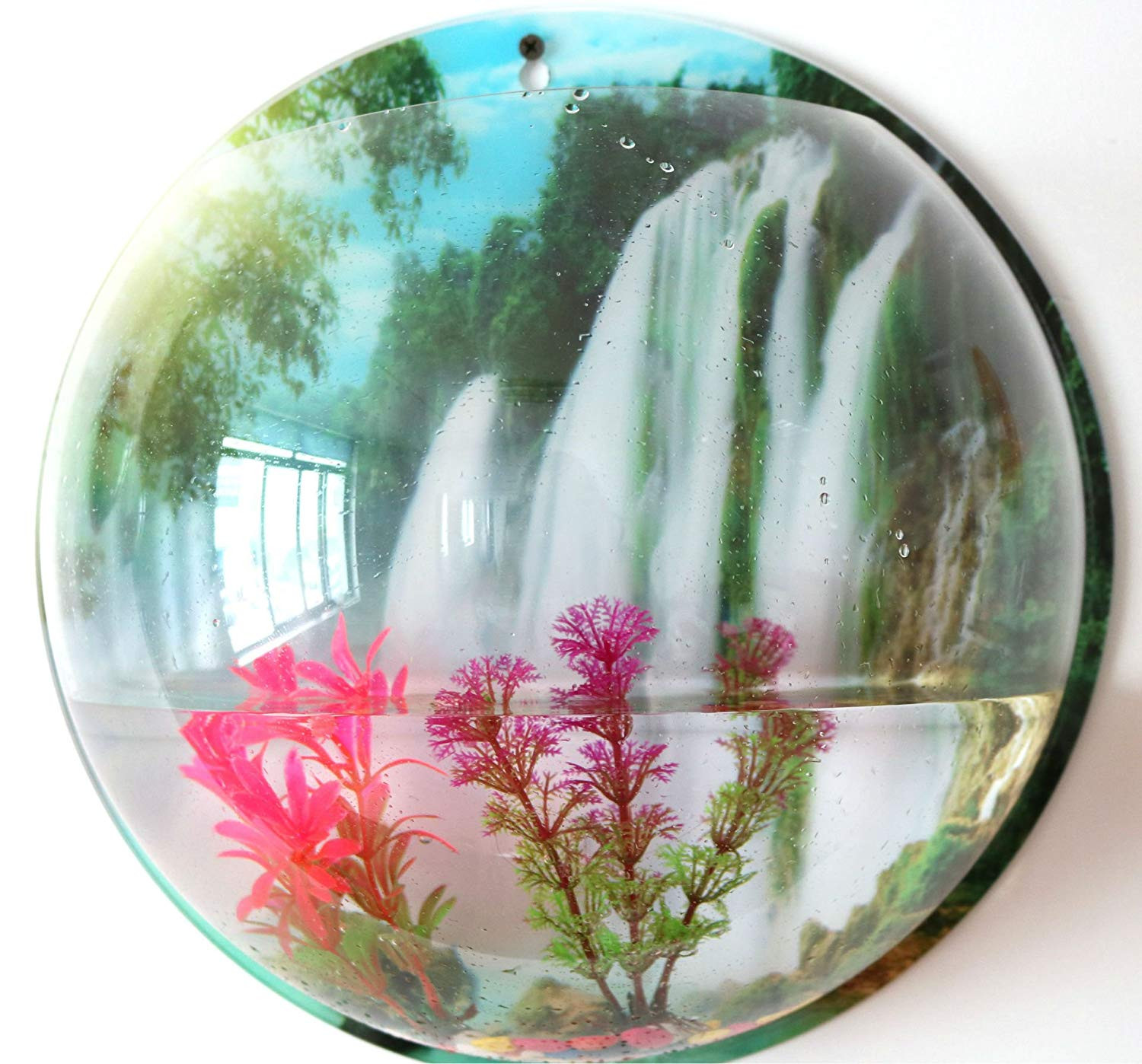 30 Fabulous Glass Round Fish Bowl Vases 2024 free download glass round fish bowl vases of amazon com waterfall creative acrylic hanging wall mount fish tank with amazon com waterfall creative acrylic hanging wall mount fish tank bowl vase aquarium p