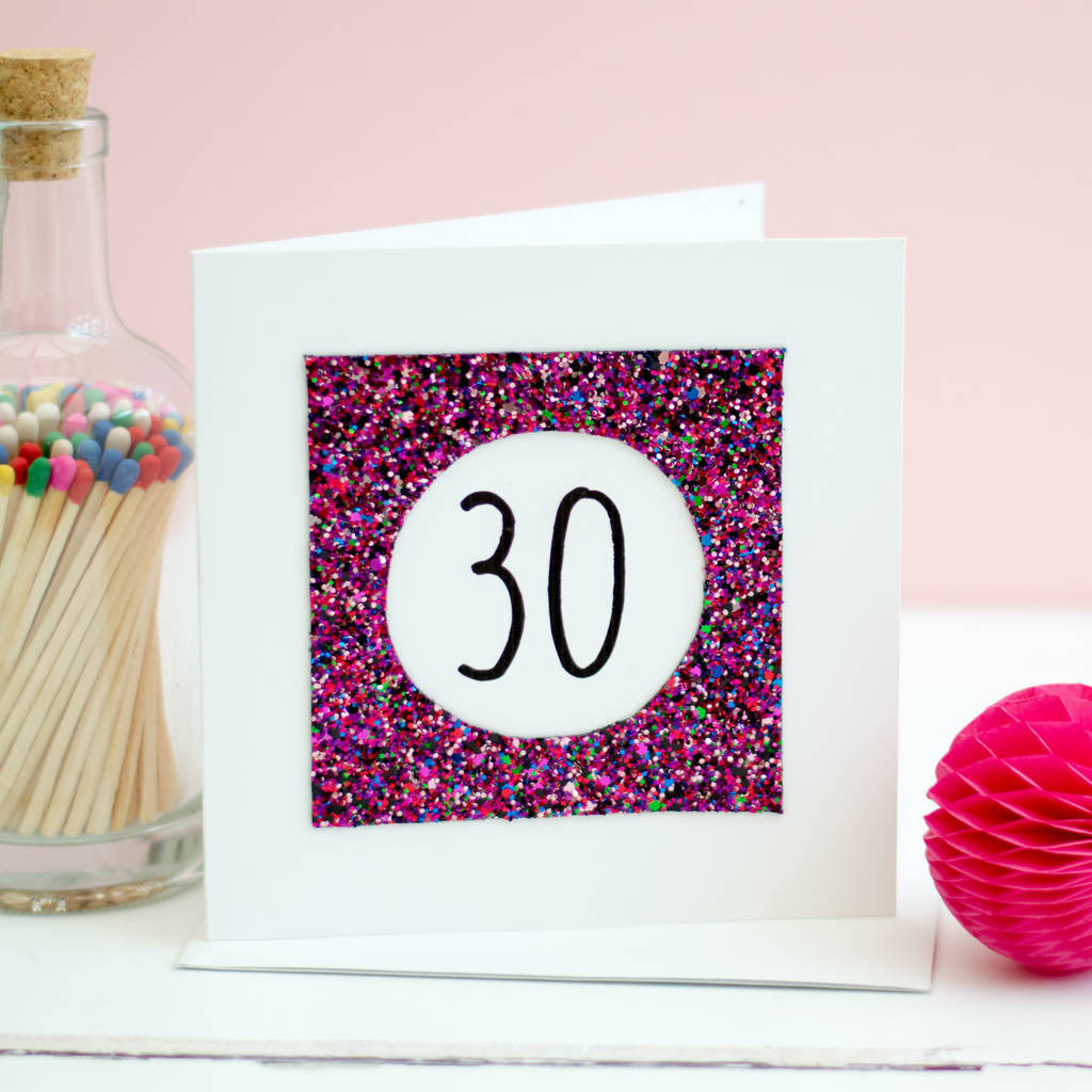 17 Great Glitter Vases for Sale 2024 free download glitter vases for sale of 30th glitter birthday card by rachel george notonthehighstreet com regarding 30th glitter birthday card