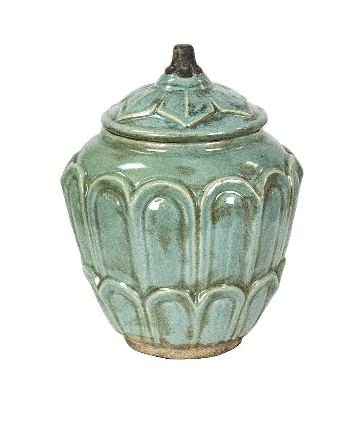 22 Unique Gold Ceramic Vase 2024 free download gold ceramic vase of amazon com sagebrook home 11477 decorative ceramic covered jar with amazon com sagebrook home 11477 decorative ceramic covered jar antique blue terracotta 6 5 x 6 5 x 8 