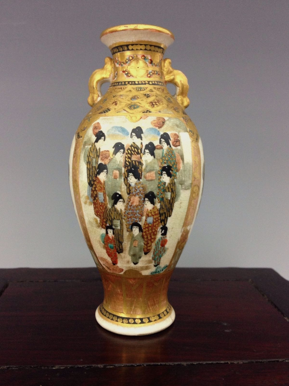 26 Lovable Gold Imari Vase 2024 free download gold imari vase of antique japanese meiji satsuma shimazu yaki vase double handle pertaining to antique japanese meiji satsuma shimazu yaki vase double handle baluster vase