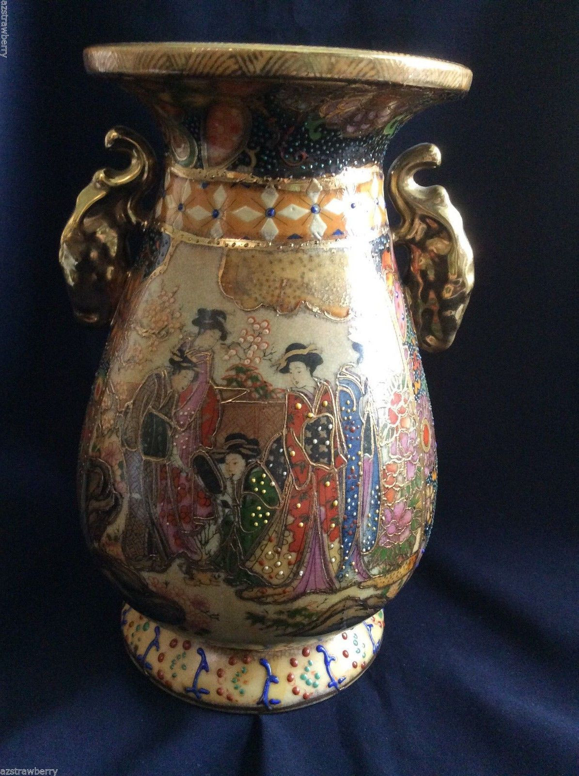 27 attractive Gold Satsuma Vase 2024 free download gold satsuma vase of vintage japanese satsuma double gold handle geisha girls vase signed intended for vintage japanese satsuma double gold handle geisha girls vase signed vases