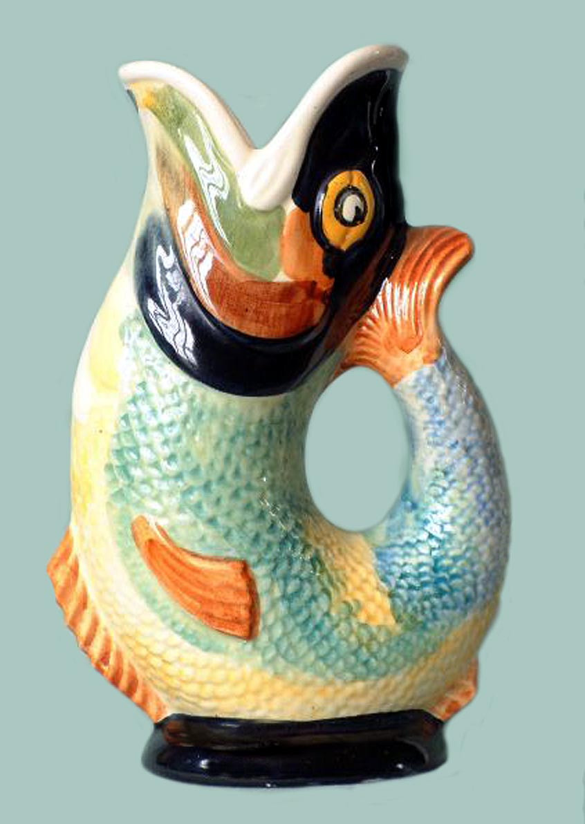 18 Awesome Gurgling Fish Vase 2024 free download gurgling fish vase of gurgle or glug fish jugs torquay pottery for dartmouth pottery gurgle fish jug early colours