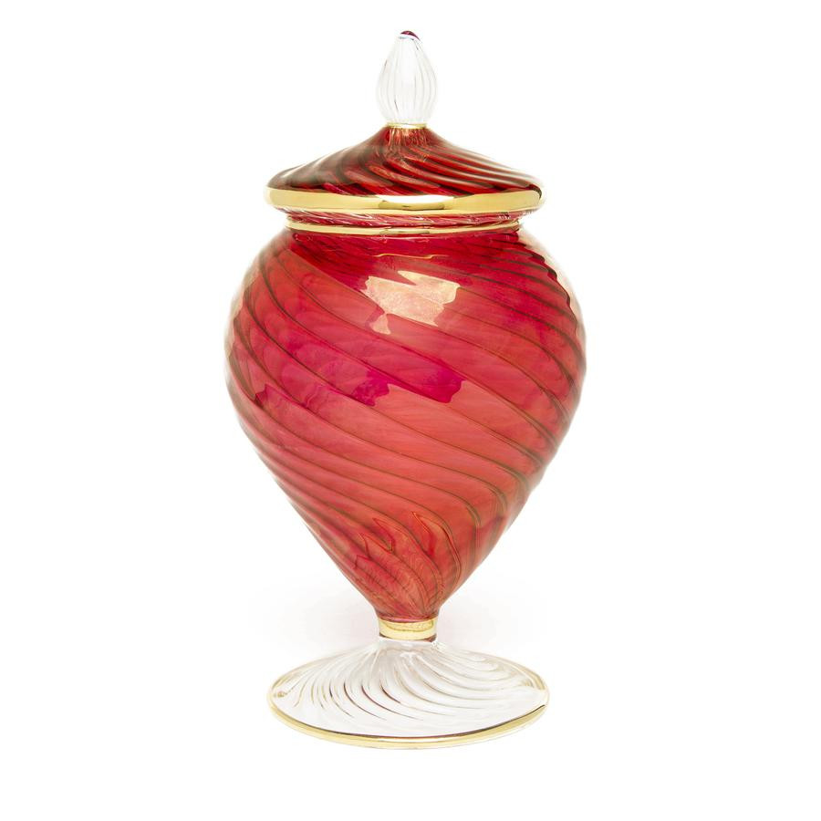 26 Lovely Hand Blown Glass Purse Vase 2024 free download hand blown glass purse vase of sensational colors the getty store regarding egyptian handblown glass candy dish red