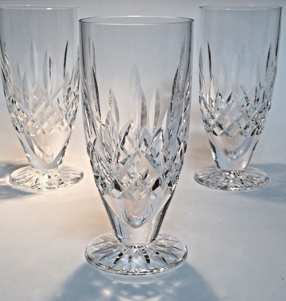 26 Lovely Hand Blown Glass Purse Vase 2024 free download hand blown glass purse vase of set of 3 waterford lismore iced tea glasses elegant crystal old for set of 3 waterford lismore iced tea glasses elegant crystal old gothic mark waterford