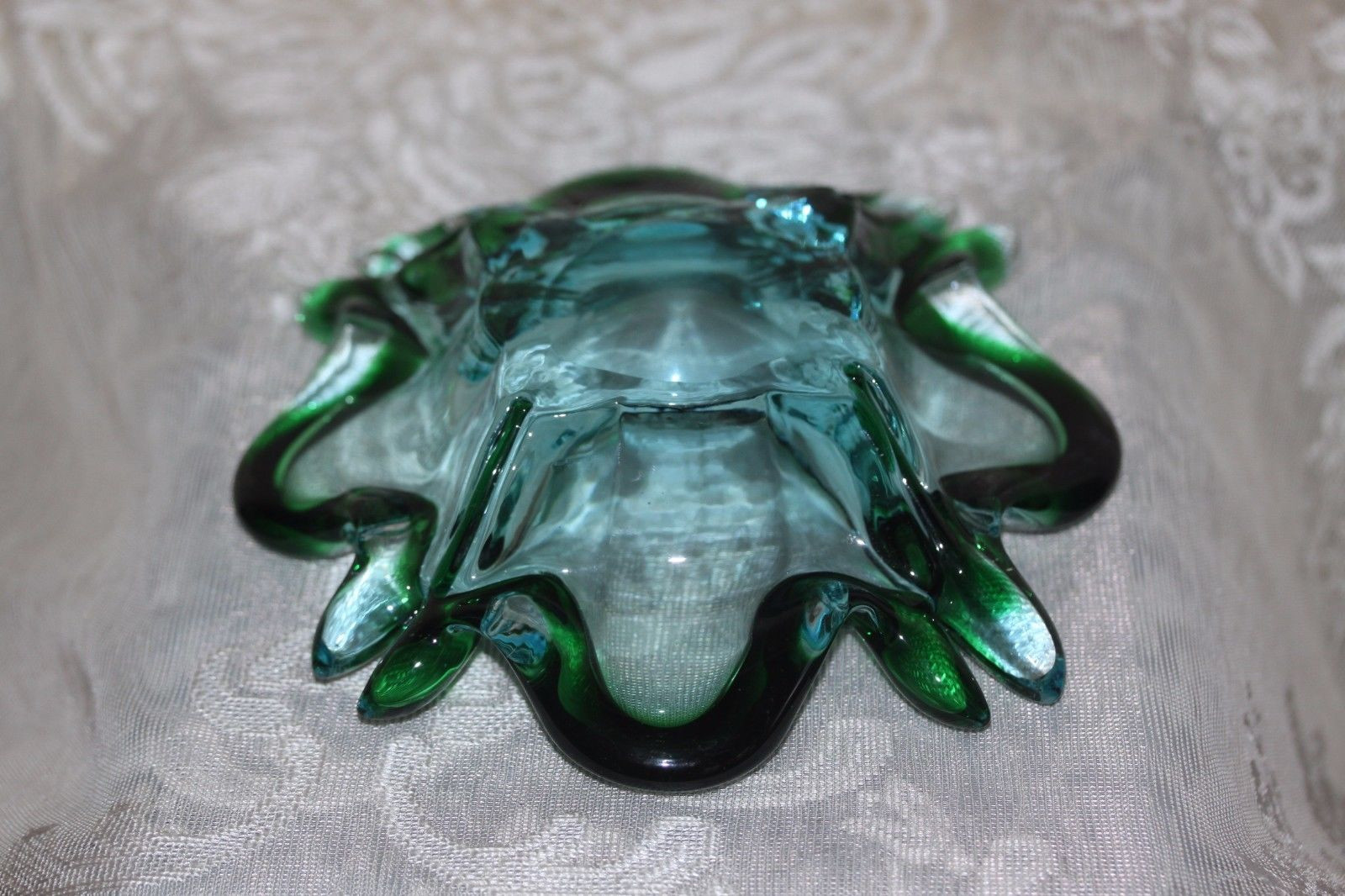 11 Elegant Hand Blown Glass Swan Vases 2024 free download hand blown glass swan vases of vintage blue green clear sommerso murano art glass ashtray italy 7 with 4 of 4 see more