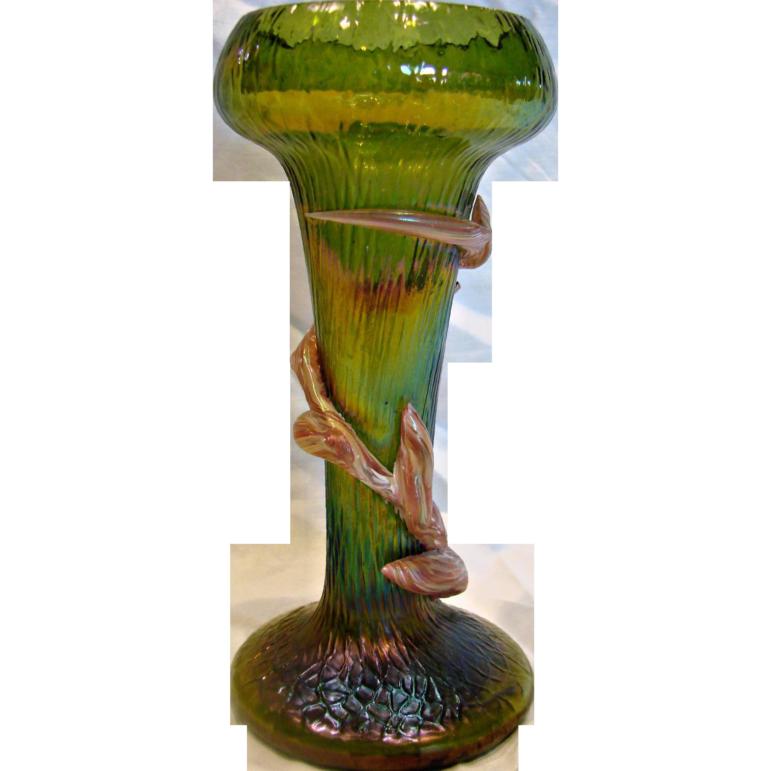 30 Fashionable Hand Blown Glass Vases for Sale 2024 free download hand blown glass vases for sale of bohemian czech kralik green art glass vase w peppermint candy cane within bohemian czech kralik green art glass vase w peppermint candy cane winding c 1900