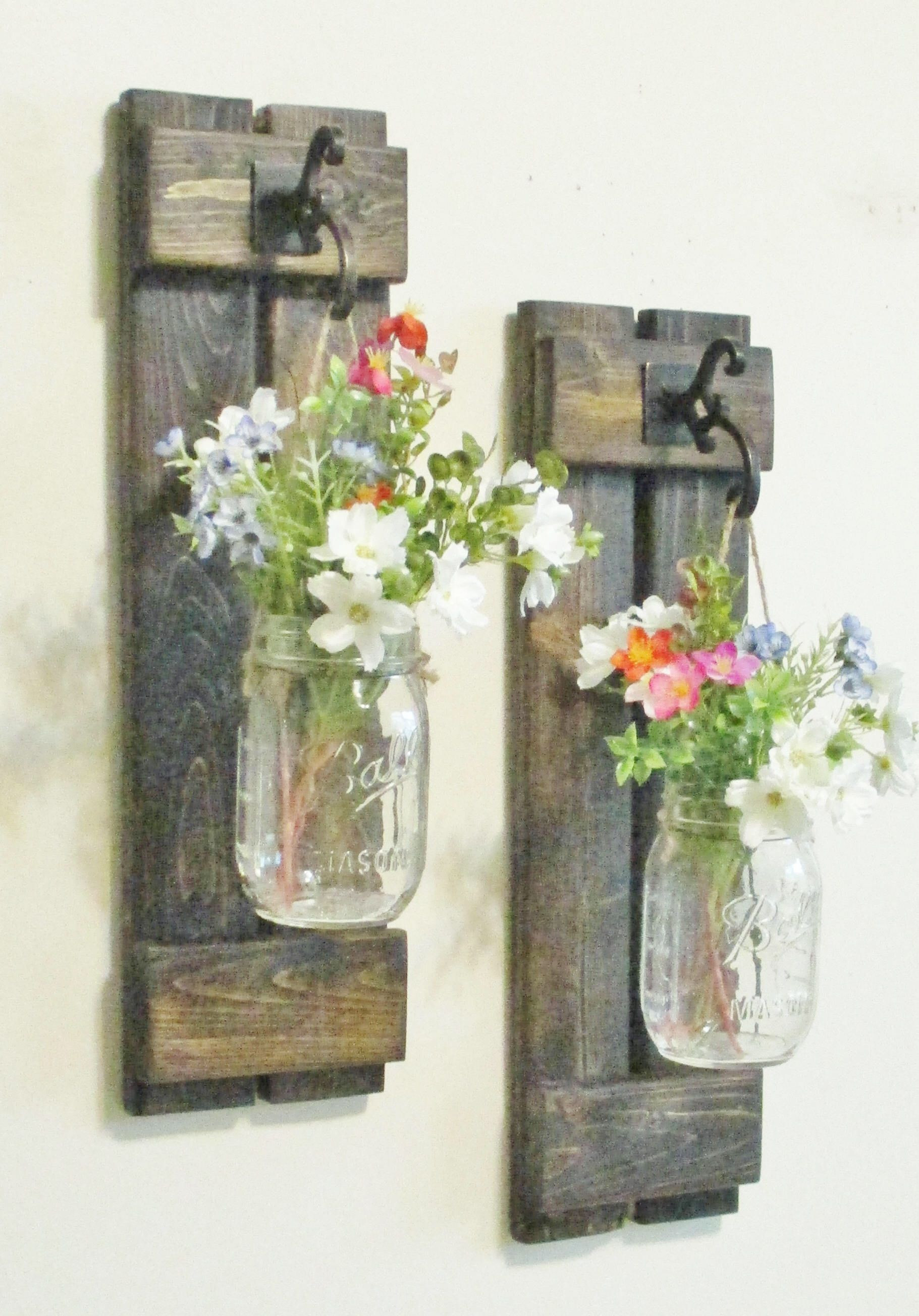 23 Great Hanging Wall Vase Sconces 2024 free download hanging wall vase sconces of new design rustic primitive farmhouse wood wall decor 2 hanging regarding rustic primitive farmhouse wood wall decor 2 hanging mason