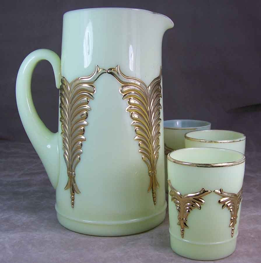 18 Lovable Heisey Glass Vase 2024 free download heisey glass vase of antique heisey elegant glass 1280 winged scroll ivorina verde gilt regarding antique heisey elegant glass 1280 winged scroll ivorina verde gold gilt tankard pitcher set