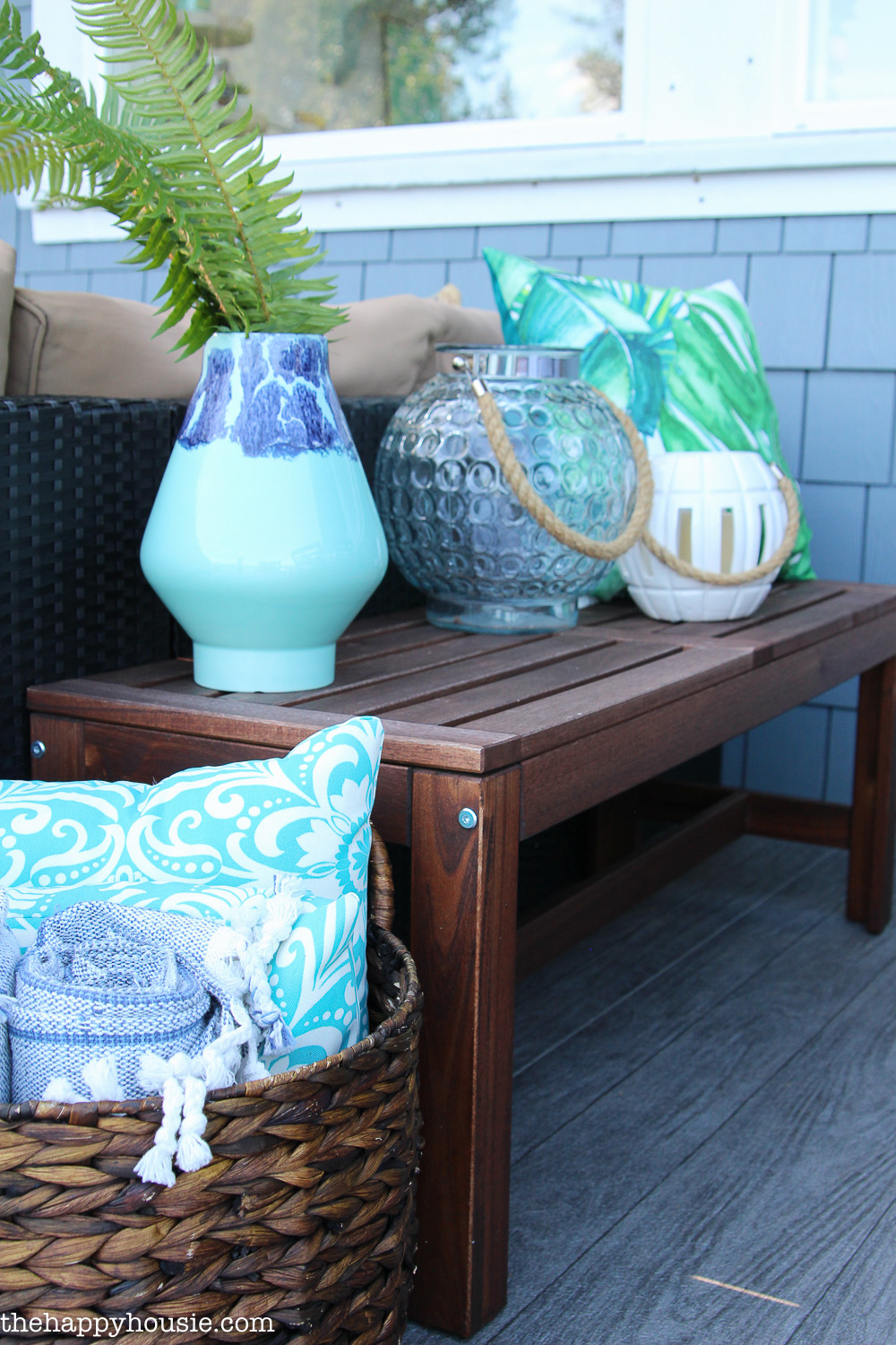 17 Elegant Homesense Vases 2024 free download homesense vases of beachy boho outdoor dining room deck reveal part two the happy regarding and keeping a basket of blankets and pillows nearby means that everyone can stay warm and cozy wel