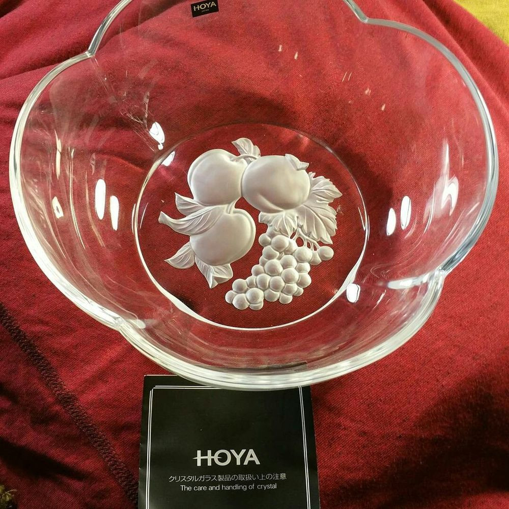 27 attractive Hoya Crystal Vase 2024 free download hoya crystal vase of hoya crystal pomona large bowl 1 4 thick walls made in japan inside hoya crystal pomona large bowl 1 4 thick walls made in japan original box ebay